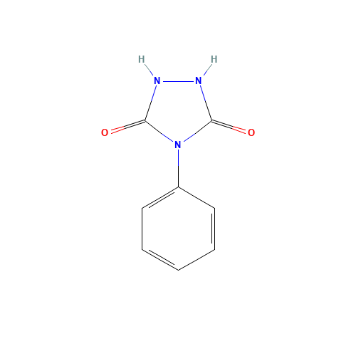 4-Phenylurazole (CAS: 15988-11-1) - Chemical Structure and Molecular Formula 