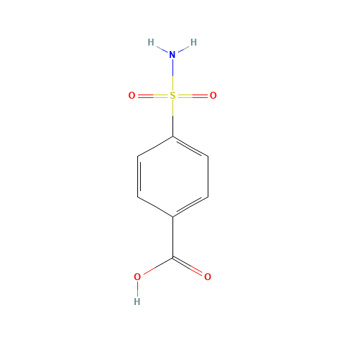 Carzenide (CAS: 138-41-0) - Chemical Structure and Molecular Formula 