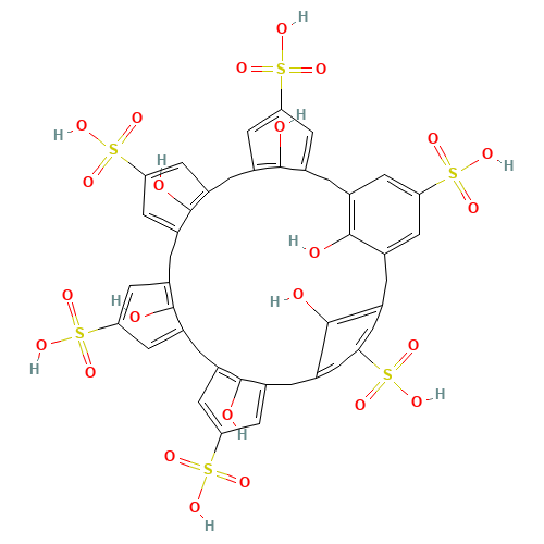 4-SULFOCALIX[6]ARENE (CAS: 102088-39-1) - Related Chemical Product