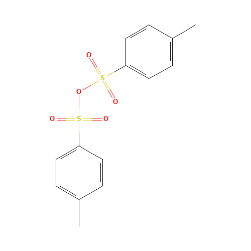 4-Methylbenzenesulfonic anhydride (CAS: 4124-41-8) - Chemical Structure and Molecular Formula 