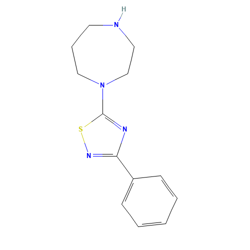 5-(1,4-DIAZEPAN-1-YL)-3-PHENYL-1,2,4-THIADIAZOLE (CAS: 306934-71-4) - Related Chemical Product