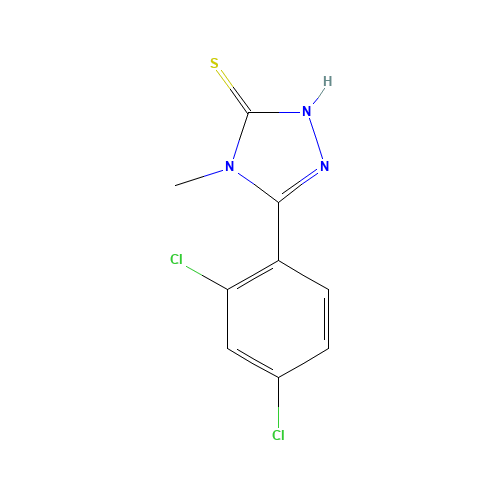 5-(2,4-DICHLOROPHENYL)-4-METHYL-1 2 4-TRIAZOLE-3-THIOL (CAS: 162693-41-6) - Related Chemical Product