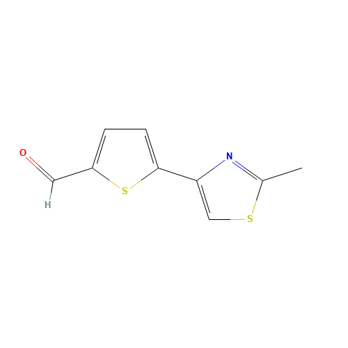 5-(2-METHYL-1,3-THIAZOL-4-YL)-2-THIOPHENECARBALDEHYDE (CAS: 499770-66-0) - Related Chemical Product