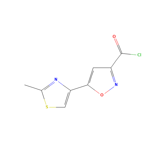 5-(2-METHYL-1,3-THIAZOL-4-YL)-3-ISOXAZOLECARBONYL CHLORIDE (CAS: 368869-89-0) - Related Chemical Product