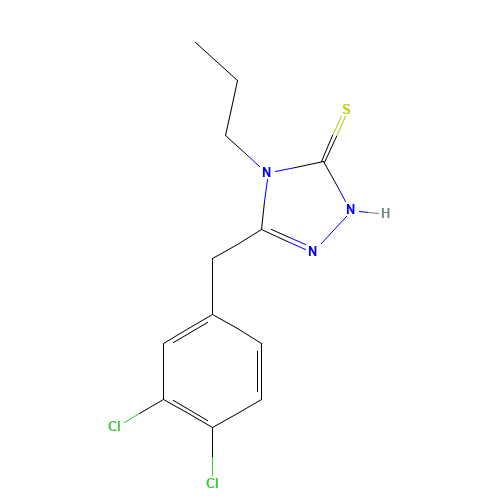 5-(3,4-DICHLOROBENZYL)-4-PROPYL-1,2,4-TRIAZOLE-3-THIOL (CAS: 306936-92-5) - Related Chemical Product