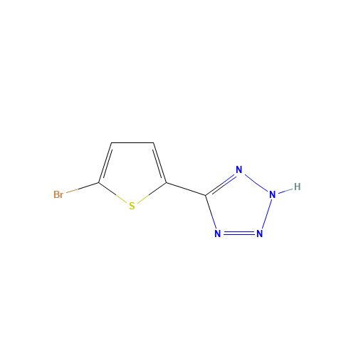 5-(5-BROMO-2-THIENYL)-1H-TETRAZOLE (CAS: 211943-12-3) - Related Chemical Product