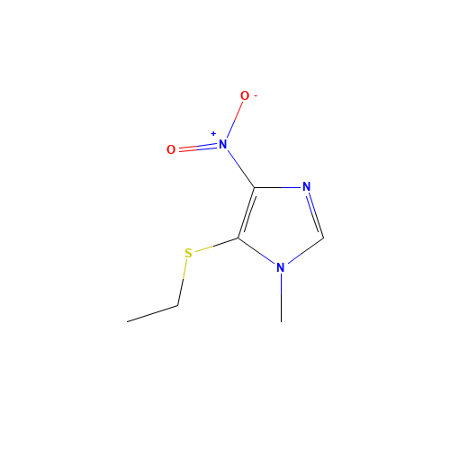 5-(Ethylthio)-1-methyl-4-nitro-1H-imidazole (CAS: 87695-77-0) - Related Chemical Product