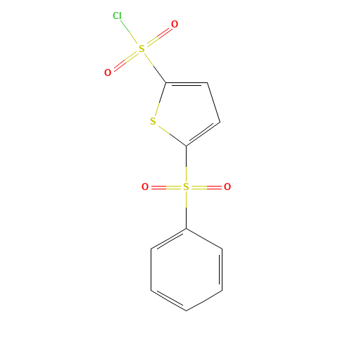 5-(PHENYLSULFONYL)THIOPHENE-2-SULFONYL CHLORIDE (CAS: 166964-37-0) - Related Chemical Product