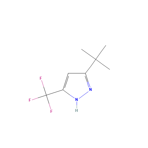 5-(TERT-BUTYL)-3-(TRIFLUOROMETHYL)-1H-PYRAZOLE (CAS: 150433-22-0) - Related Chemical Product