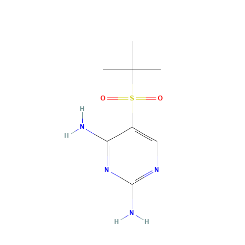 5-(TERT-BUTYLSULFONYL)PYRIMIDINE-2,4-DIAMINE (CAS: 175202-17-2) - Related Chemical Product