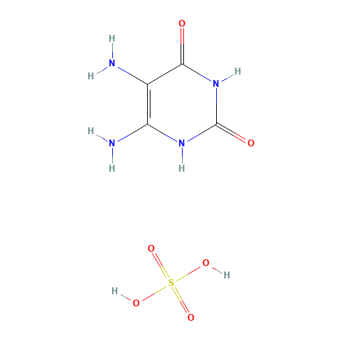 5,6-DIAMINO-2,4-DIHYDROXYPYRIMIDINE SULFATE (CAS: 32014-70-3) - Related Chemical Product