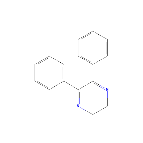 5,6-DIPHENYL-2,3-DIHYDROPYRAZINE (CAS: 1489-06-1) - Related Chemical Product