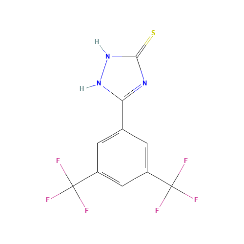 5-[3,5-BIS(TRIFLUOROMETHYL)PHENYL]-1,2,4-TRIAZOLE-3-(2H)-THIONE (CAS: 175276-77-4) - Related Chemical Product