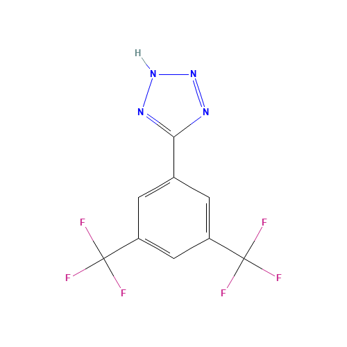 5-[3,5-BIS(TRIFLUOROMETHYL)PHENYL]TETRAZOLE (CAS: 175205-09-1) - Related Chemical Product