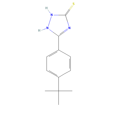 5-[4-(tert-Butyl)phenyl]-1H-1,2,4-triazole-3-thiol (CAS: 69480-15-5) - Related Chemical Product