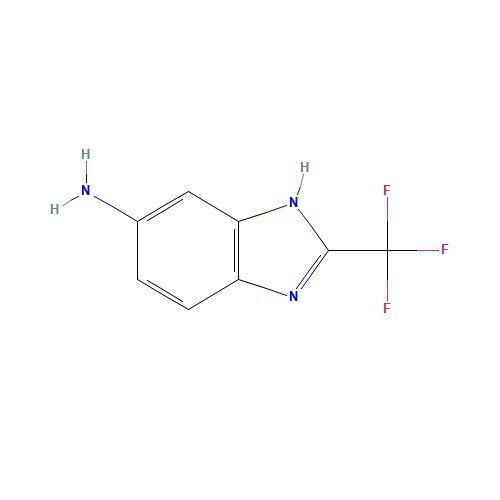 5-AMINO-2-(TRIFLUOROMETHYL)BENZIMIDAZOLE (CAS: 3671-66-7) - Related Chemical Product