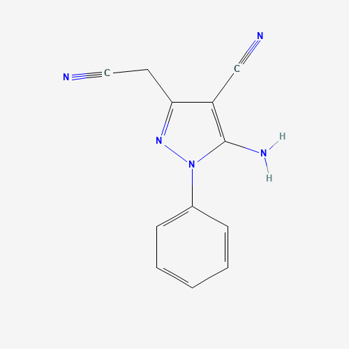 5-AMINO-4-CYANO-3-CYANOMETHYL-1-PHENYLPYRAZOLE (CAS: 7152-40-1) - Related Chemical Product