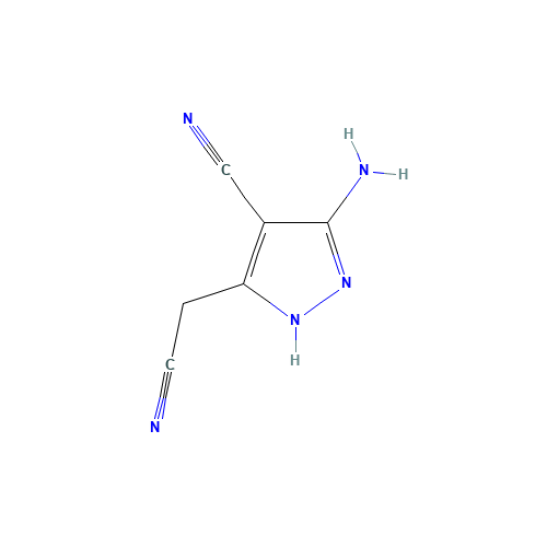 5-AMINO-4-CYANO-3-CYANOMETHYLPYRAZOLE (CAS: 54711-21-6) - Related Chemical Product