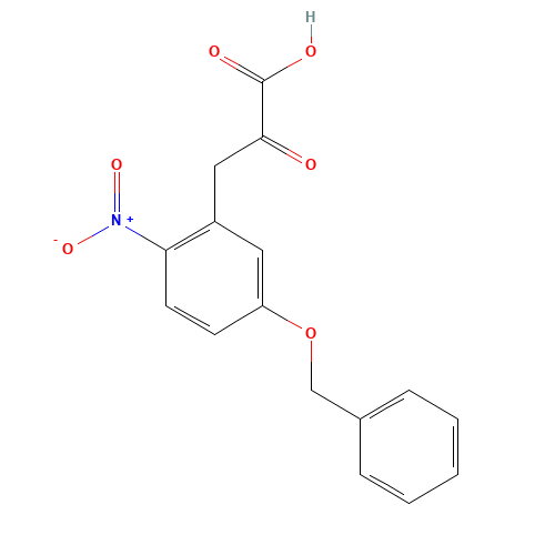 5-BENZYLOXY-2-NITROPHENYLPYRUVIC ACID (CAS: 22424-59-5) - Related Chemical Product