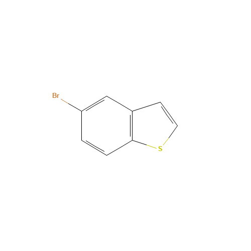 5-BROMOBENZO[B]THIOPHENE (CAS: 4923-87-9) - Chemical Structure and Molecular Formula 
