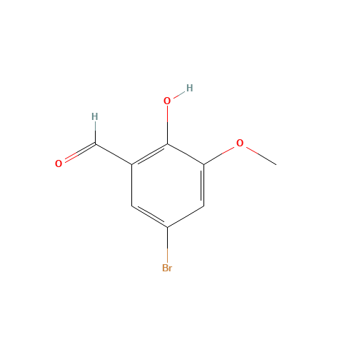 5-BROMO-2-HYDROXY-3-METHOXYBENZALDEHYDE (CAS: 5034-74-2) - Related Chemical Product