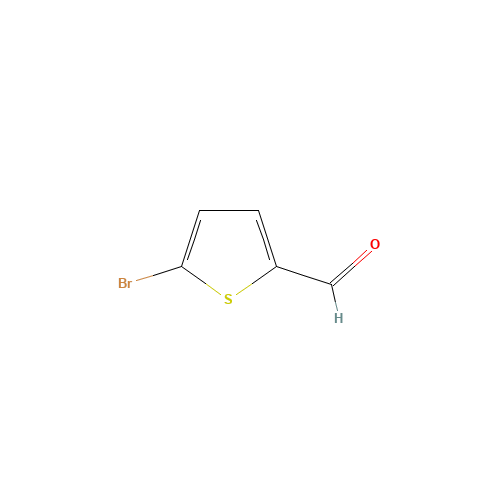 5-Bromothiophene-2-carbaldehyde (CAS: 4701-17-1) - Chemical Structure and Molecular Formula 