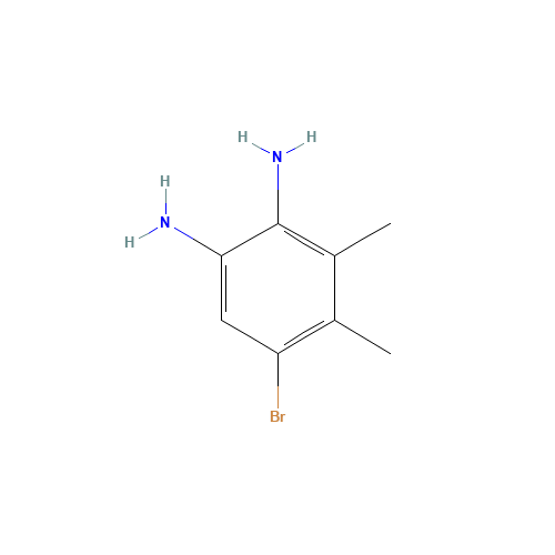 5-BROMO-3,4-DIMETHYLBENZENE-1,2-DIAMINE (CAS: 107100-16-3) - Related Chemical Product