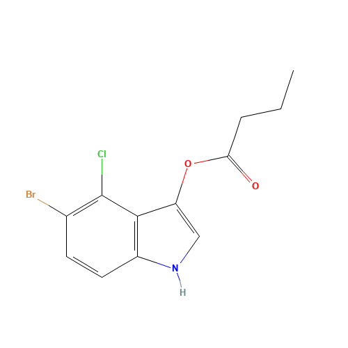 5-BROMO-4-CHLORO-3-INDOLYL BUTYRATE (CAS: 129541-43-1) - Related Chemical Product