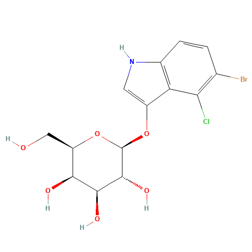 5-Bromo-4-chloro-3-indolyl-beta-D-galactoside (CAS: 7240-90-6) - Related Chemical Product