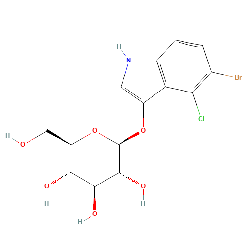 5-Bromo-4-chloro-3-indolyl-beta-D-glucoside (CAS: 15548-60-4) - Related Chemical Product