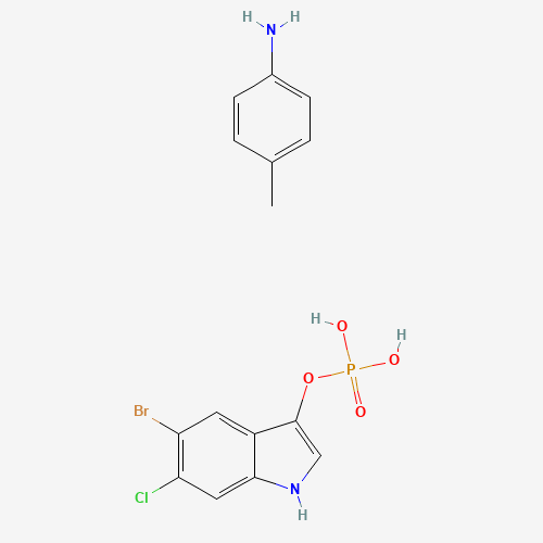 5-BROMO-6-CHLORO-3-INDOLYL PHOSPHATE P-TOLUIDINE SALT (CAS: 6769-80-8) - Related Chemical Product