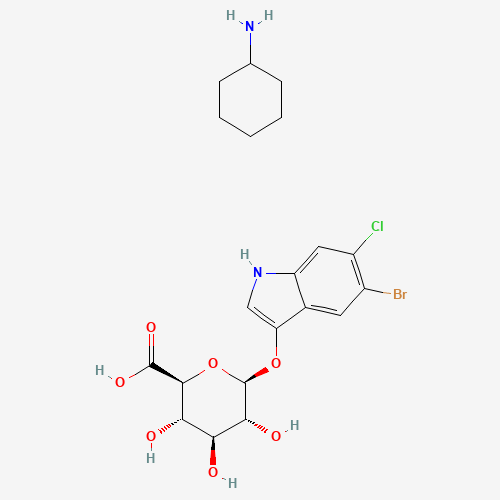 5-Bromo-6-chloro-3-indolyl-D-glucuronide cyclohexylammonium salt (CAS: 144110-43-0) - Related Chemical Product