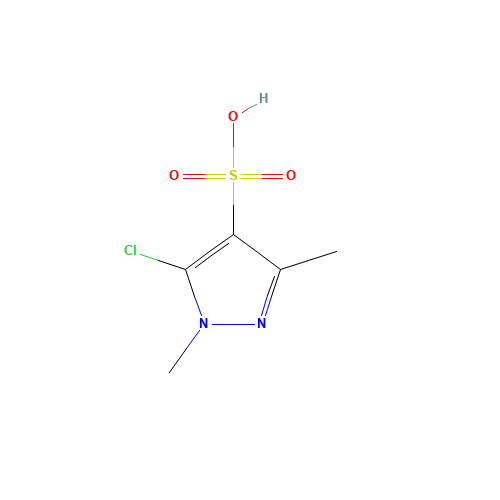 5-CHLORO-1,3-DIMETHYL-1H-PYRAZOLE-4-SULFONIC ACID (CAS: 499785-48-7) - Related Chemical Product