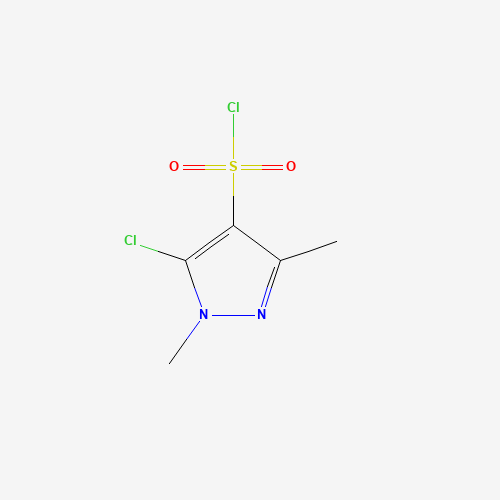 5-CHLORO-1,3-DIMETHYLPYRAZOLE-4-SULFONYL CHLORIDE (CAS: 88398-93-0) - Related Chemical Product