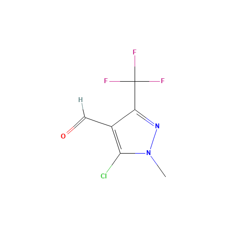 5-CHLORO-1-METHYL-3-(TRIFLUOROMETHYL)PYRAZOLE-4-CARBOXALDEHYDE (CAS: 128455-62-9) - Related Chemical Product