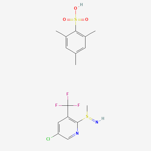 5-CHLORO-2-(METHYLSULFINOIMIDOYL)-3-(TRIFLUOROMETHYL)PYRIDINE 2,4,6-TRIMETHYLBENZENESULFONATE (CAS: 175203-07-3) - Related Chemical Product