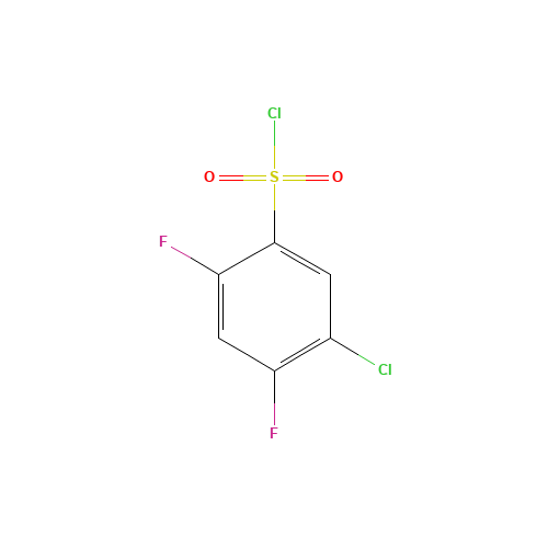 5-CHLORO-2,4-DIFLUOROBENZENESULFONYL CHLORIDE (CAS: 13656-57-0) - Related Chemical Product