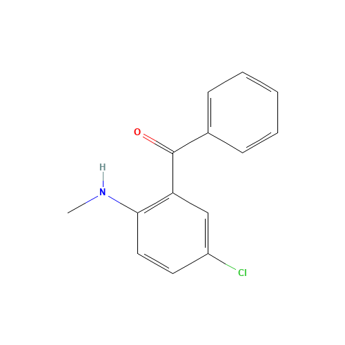 5-Chloro-2-(methylamino)benzophenone (CAS: 1022-13-5) - Related Chemical Product