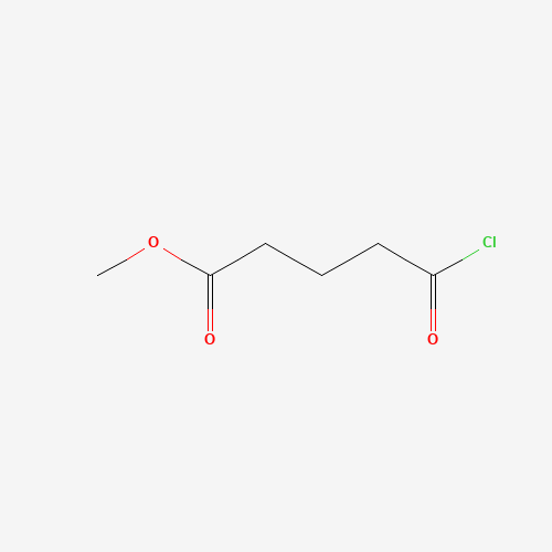 Methyl 4-(chloroformyl)butyrate (CAS: 1501-26-4) - Chemical Structure and Molecular Formula 