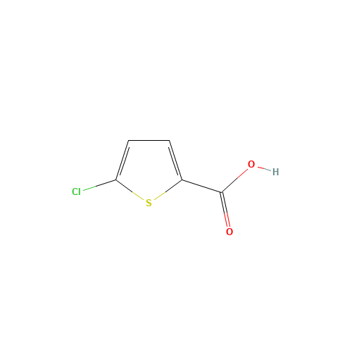 5-CHLOROTHIOPHENE-2-CARBOXYLIC ACID (CAS: 24065-33-6) - Related Chemical Product