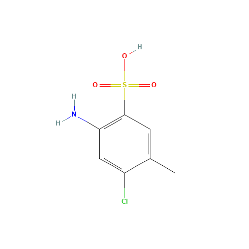 2-Amino-4-chloro-5-methylbenzenesulfonic acid (CAS: 88-51-7) - Related Chemical Product