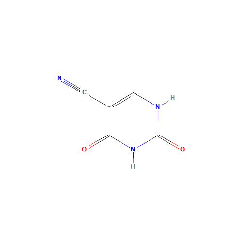5-Cyanouracil (CAS: 4425-56-3) - Chemical Structure and Molecular Formula 