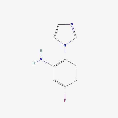 5-FLUORO-2-(1H-IMIDAZOL-1-YL)ANILINE (CAS: 251649-52-2) - Related Chemical Product