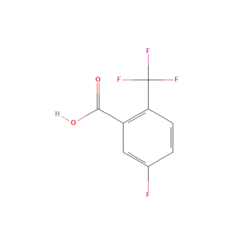 5-FLUORO-2-(TRIFLUOROMETHYL)BENZOIC ACID (CAS: 654-99-9) - Related Chemical Product