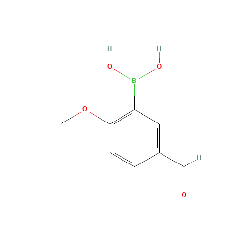 2-Methoxy-5-formylphenylboronic acid (CAS: 127972-02-5) - Related Chemical Product