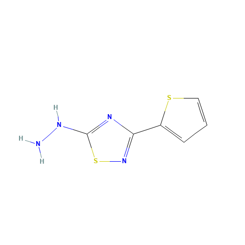 5-Hydrazino-3-(2-thienyl)-1,2,4-thiadiazole (CAS: 306936-74-3) - Related Chemical Product
