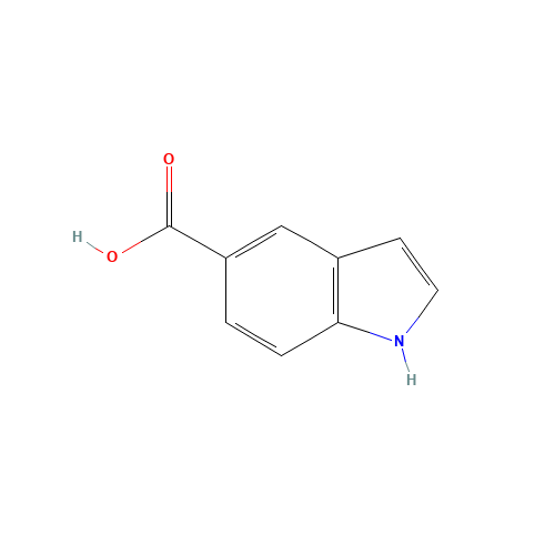 Indole-5-carboxylic acid (CAS: 1670-81-1) - Related Chemical Product