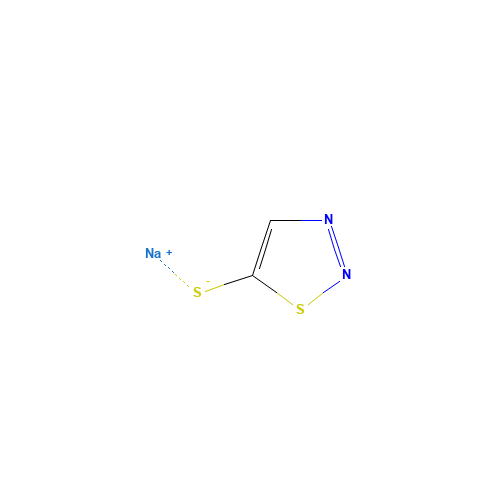 5-Mercapto-1,2,3-thiadiazole sodium salt (CAS: 75849-83-1) - Related Chemical Product