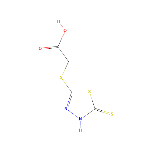 (5-MERCAPTO-1,3,4-THIADIAZOLE-2-YLTHIO)ACETIC ACID (CAS: 53723-88-9) - Related Chemical Product