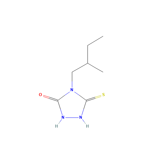 5-MERCAPTO-4-(2-METHYLBUTYL)-4H-1,2,4-TRIAZOL-3-OL (CAS: 306936-78-7) - Related Chemical Product
